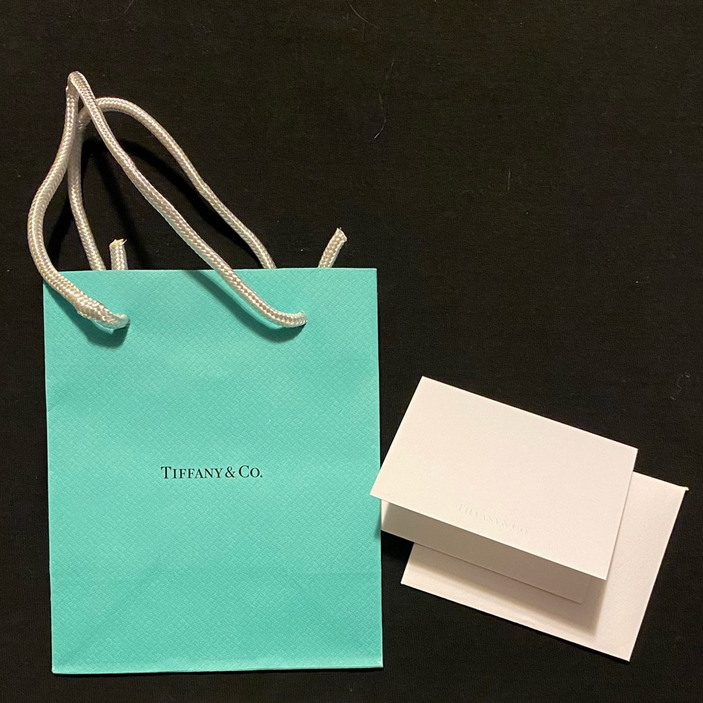 ⭐️5/$25 | TIFFANY & Co. | Mini Shopping bag & Thank you Card